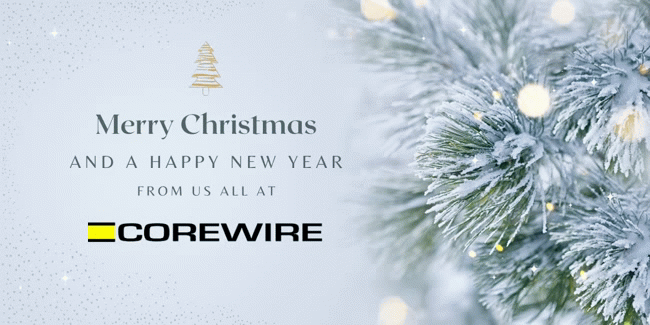Festive greetings from us all at Corewire!
