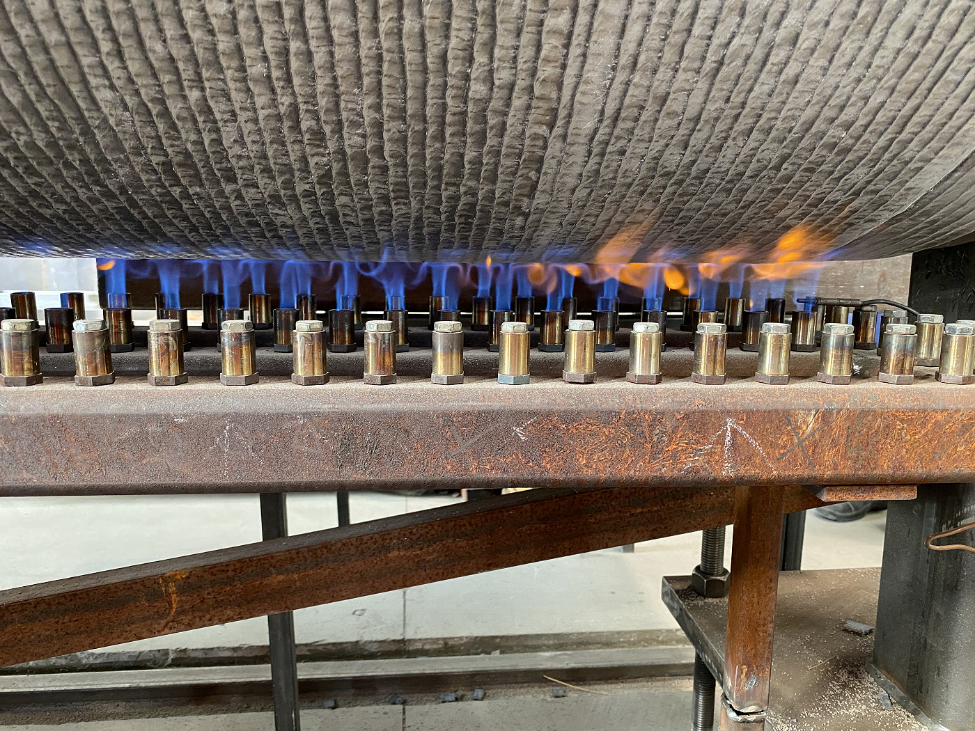 Thermal Control During Roll Welding